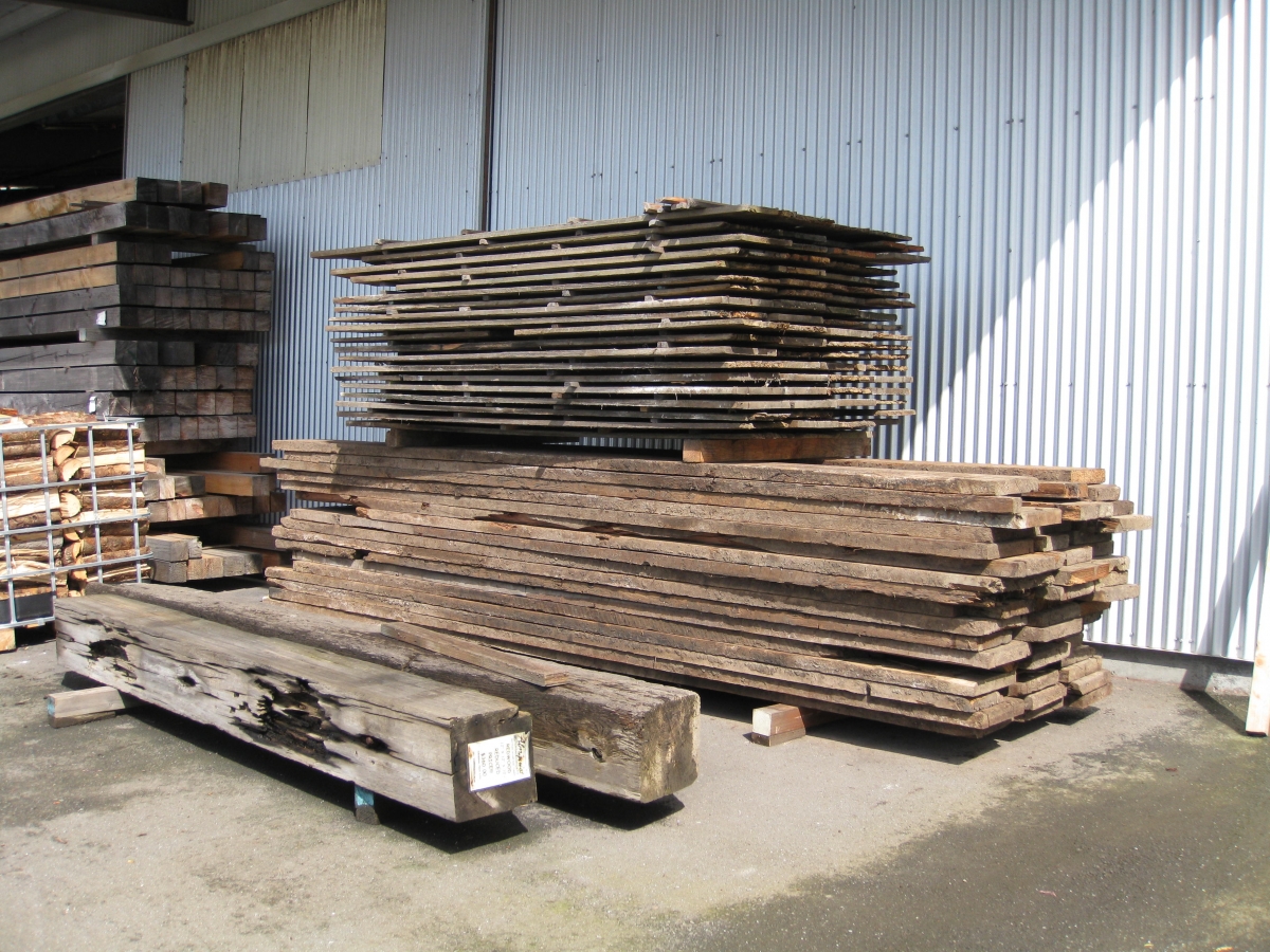 photo of recycled woods